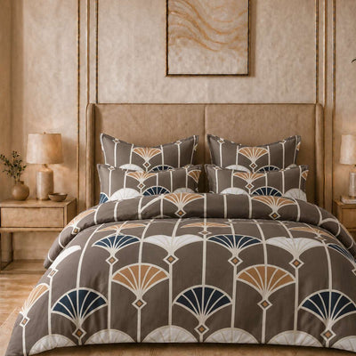 Soft Ac Comforter Set Deco Luxe Design ( 90x100 Inch )