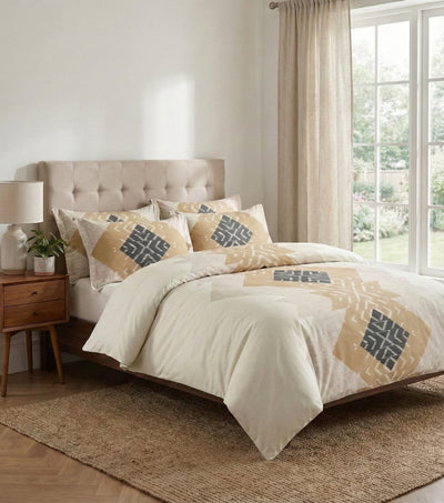 Soft Ac Comforter Set Diamond Design ( 90x100 Inch )