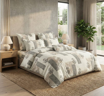 Soft Ac Comforter Set Tribal Elegance (90x100 Inch )