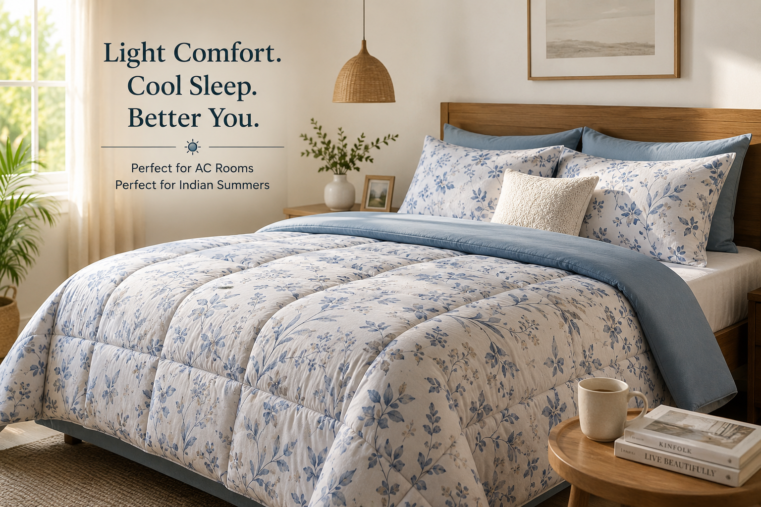 Best Comforter for Summer 2026 in India — What Works in 40°C Heat
