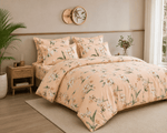 Peach Bloom Comforter Set – Lightweight , King Size (90x100 inches)