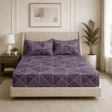 Luxury Wine Design Summer Double Bedsheet ( 90*100inch, King )