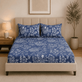 Super Soft Royal Design Double Bedsheet ( 90*100inch, King )