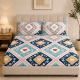 Super Soft New Heart Design Summer Bedsheet ( 90*100inch, King )