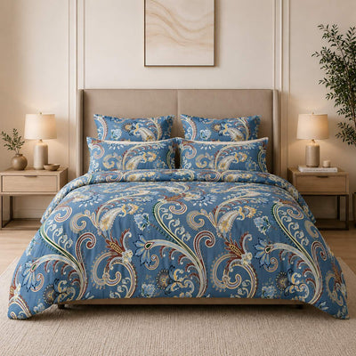 Super Soft Majestic Design Ac Comforter Set (4 pc Set)