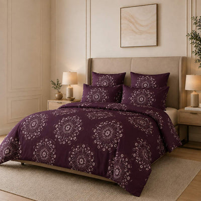 Iris Design AC Comforter Set 4 Pc – King Size 90x100 | Decorbajar