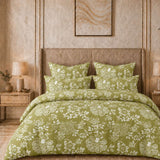 Green Forest Design Comforter set ( 90x100 inch)
