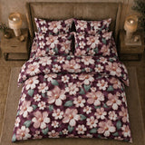 Royal Bloom 7D Comforter set ( 90x100 inch)