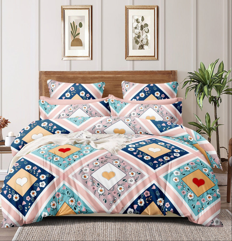 New Heart Design Premium Ac Comforter