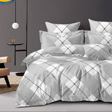 Grey Diamond Design Premium Ac Comforter