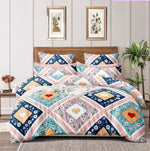 New Heart AC Comforter Set – Lightweight 4 Pc King Size 90x100