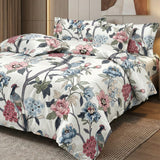Soft Ac Comforter Set Bird Design ( 90x100 Inch )