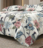 Soft Ac Comforter Set Bird Design ( 90x100 Inch )