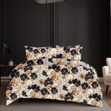 Floating Petals 7D Comforter set ( 90x100 inch)