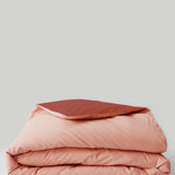 Premium Plain Pastel Comforter – Lightweight, Ultra Soft & Reversible ( Peach/Terracotta )