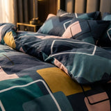 Super Soft Ac Comforter Set New Box Design  (90x100 Inch)