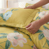 Super Soft Daisy Design Ac Comforter Set (90x100 inch)