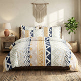 Soft Ac Comforter Set Tribal Elegance ( 90x100 Inch)