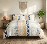 Soft Ac Comforter Set Tribal Elegance ( 90x100 Inch)