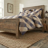 Super Soft Ac Comforter Set Plaid Charm Design ( 90x100 Inch )