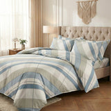 Soft Ac Comforter Set New Line Design ( 90x100 Inch )