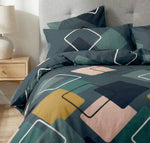 New Box AC Comforter Set – Lightweight 4 Pc King Size 90x100