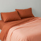 Premium Plain Pastel Comforter – Lightweight, Ultra Soft & Reversible ( Peach/Terracotta )