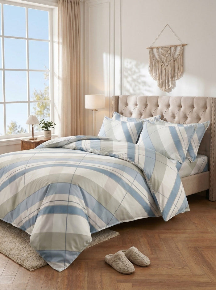 Pink Flower AC Comforter Set