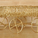 Metallic Charm Stainless Steel Fruit Trey