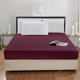 Super soft quilted waterproof mattress protector ( 72*78 inches , Elastic fitted upto 9 inches )