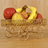 Metallic Charm Stainless Steel Fruit Trey