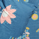 Super Soft flower Design Double Bedsheet ( 90*100inch, King )