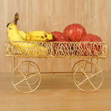 Metallic Charm Stainless Steel Fruit Trey