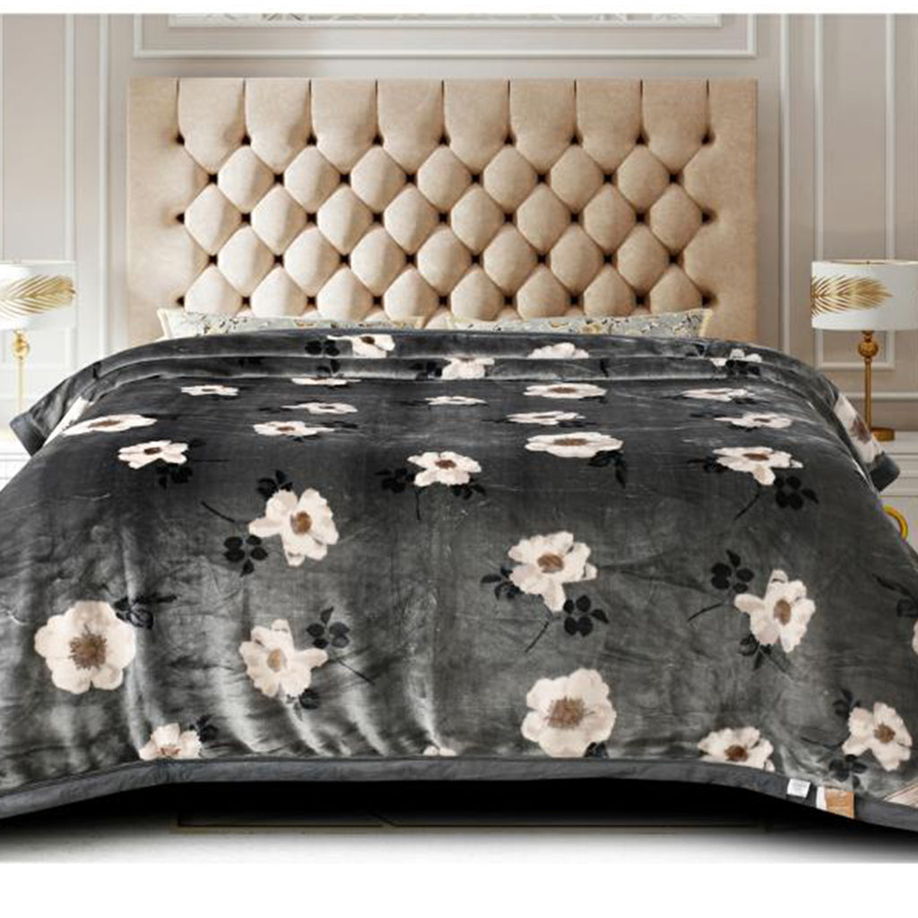 Super Soft Cloudy Mink Blanket ( Double bed, 3.6kg )