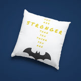 Batman design Cotton Cushion Cover ( 16*16 inch )
