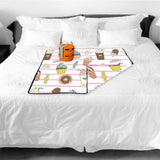 Waterproof Reversible Bed Server ( Food Mat, 36*36 inch )