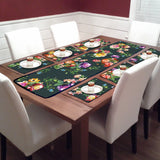 Dining Table Mat 6 Pieces with Runner