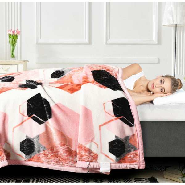 Super Soft Cloudy Mink Blanket ( Double bed, 2.5kg )
