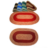 Reversible Cotton Door Mats ( Pack of 6 )
