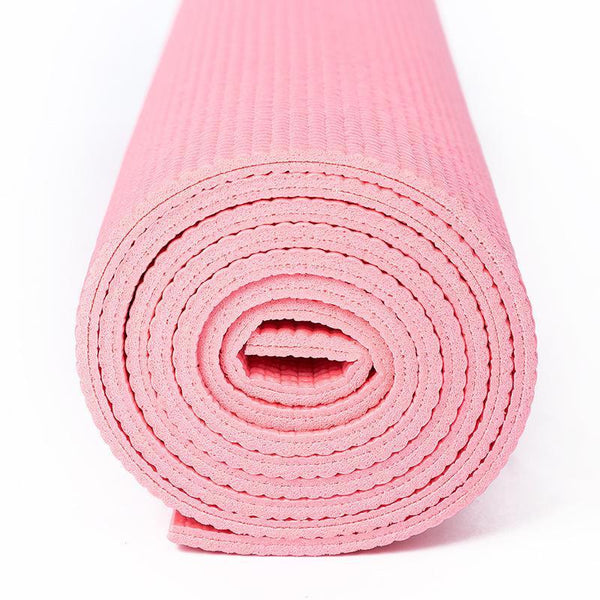 Anti-Skid Yoga Mat for Gym Workout 6mm Mat for Men & Women ( 60cm*172cm,Pink)