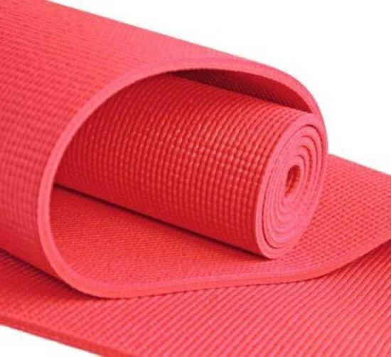 Anti-Skid Yoga Mat for Gym Workout 6mm Mat for Men & Women ( 60cm*172cm,Red)
