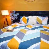 Super Soft Ac Comforter Set Strip Design (4 pc Set )