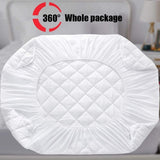 Super soft quilted waterproof mattress protector ( 72*78 inches , Elastic fitted upto 9 inches )