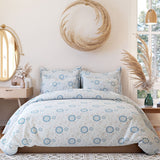 Super Soft Minimal Star Design Ac Comforter Set (4 pc Set, King size )