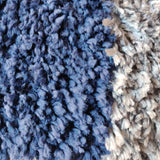 Grey-Blue Stripe Anti-Slip Bath Mats - Set Of 2 (60*40cm)