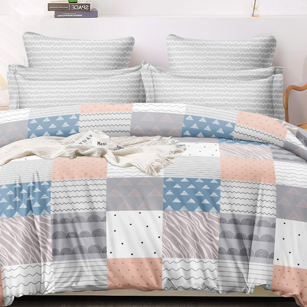 Super Soft Minimal Design Ac Comforter Set (4 pc Set, king Size)