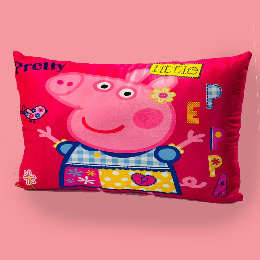 Super Soft Peppa Design  Microfibre Kids Pillow
