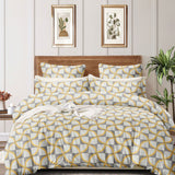 Super Soft Ac Comforter Set New Tile Design (4 pc Set )