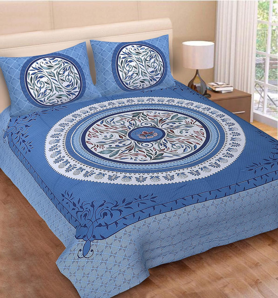 100% Cotton Design Double Bedsheet