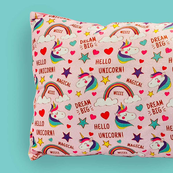 Super Soft Unicorn Design Microfibre Kids Pillow